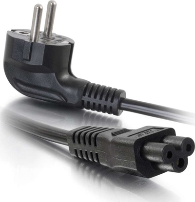 Picture of Kabel zasilajcy C2G Cbl/1m CEE 7/7 to IEC 60320 C5 Pwr Cord
