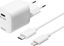 Attēls no Kabel zasilajcy Deltaco USB sieninis kroviklis, USB-C, PD 20 W, 1 m C - Lightning USBC-AC141