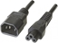 Picture of Kabel zasilajcy Manhattan Manhattan Przeduacz kabla zasilania C14 na C5 F/M 1.8m czarny