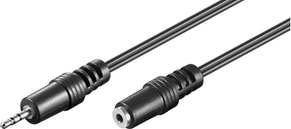 Picture of Kabel zasilajcy PremiumCord PREMIUMCORD Kabel audio 2,5mm Jack - Jack przeduajcy 5m (M/F, stereo)