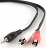 Picture of Kabelis Gembird 3.5mm Jack -2x RCA 5m