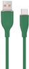 Picture of Kabelis Gembird Premium silicon USB-A Male - USB Type-C Male 1.5m Green
