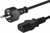 Picture of Kabelis Savio Schuko (M) Power Cable – IEC C13 1.8m