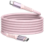 Attēls no Kabelis Verbatim Sync & Charge Magnetic Type-C  100W 120cm Pink