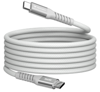 Picture of Kabelis Verbatim Sync & Charge Magnetic Type-C  60W 120cm Grey