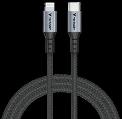 Attēls no Kabelis Verbatim Sync&Charge Lightning Cable 60W 120cm