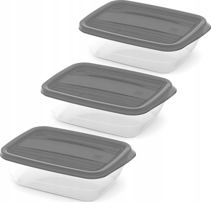 Picture of Kadax Curver Zestaw Pojemników niadaniowych 3 x 1L