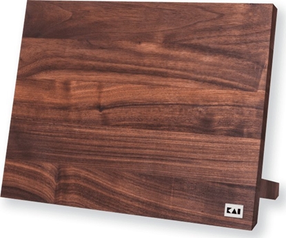 Picture of KAI Shun Magnetic Knife Block Walnut