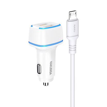 Attēls no KAKU Car Charger KSC-528 Shengyu - 2xUSB - 2,8A wi