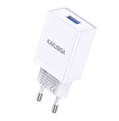 Picture of KAKUSIGA KSC-757 lādētājs USB | 2,4A, balts