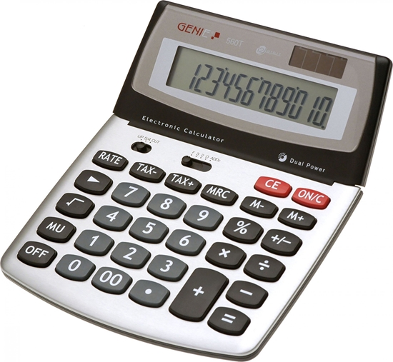 Picture of Kalkulator Genie GENIE Tischrechner 560 T