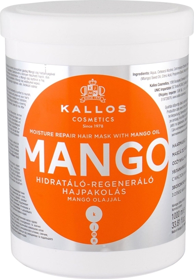Picture of Kallos Maska do wosów Mango Cosmetics 1000ml