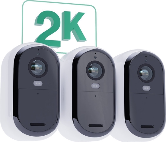Picture of Kamera IP Arlo ARLO ESSENTIAL 2 2K Outdoor Camera 3pack W/3 Solar Panel BNDL