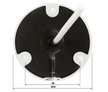 Picture of KAMERA IP IPC-HFW2449TL-S-LED-0360B-PRO WizSense WizColor - 4 Mpx 3.6 mm DAHUA