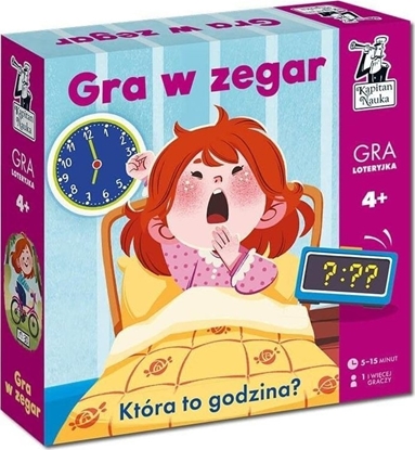 Picture of Kapitan Nauka Gra w zegar. Która to godzina?