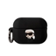 Picture of Karl Lagerfeld - Karl Lagerfeld 3D Logo NFT Karl Head Silicone Case for AirPods Pro 2 Black