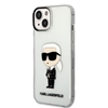 Picture of Karl Lagerfeld - Karl Lagerfeld IML Ikonik NFT Case for iPhone 14 Plus Transparent
