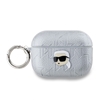 Picture of Karl Lagerfeld - Karl Lagerfeld PU Embossed Karl Head Case for AirPods Pro 2 Silver