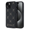 Picture of Karl Lagerfeld - Karl Lagerfeld PU Karl Heads Pattern MagSafe Case for iPhone 15 Black