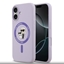 Picture of Karl Lagerfeld Liquid Silicone Karl and Choupette MagSafe Case for iPhone 17 / purple