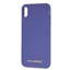 Attēls no Karl Lagerfeld Apple iPhone XS Max Gold Logo Silicone Case Violet