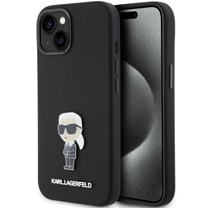 Picture of Karl Lagerfeld Silicone Ikonik Metal Pin case for 