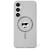 Picture of Karl Lagerfeld Button Choupette Head Printed Logo MagSafe Case for Samsung Galaxy S25