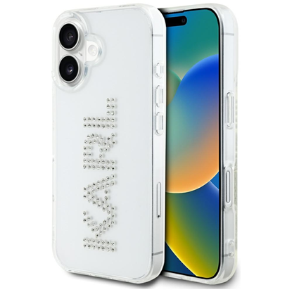 Picture of Case Karl Lagerfeld IML Rhinestones Logo for iPhon