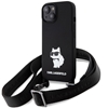 Изображение Karl Lagerfeld Crossbody Silicone Choupette Back Case for Apple iPhone 15