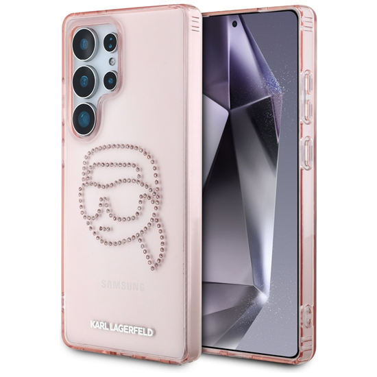 Изображение Case Karl Lagerfeld Rhinestones K. Head Logo for S