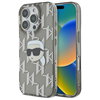 Изображение Karl Lagerfeld IML Karl Head Electroplated Back Case for Apple iPhone 16 Pro