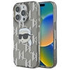 Изображение Karl Lagerfeld IML Karl Head Electroplated Back Case for Apple iPhone 16 Pro