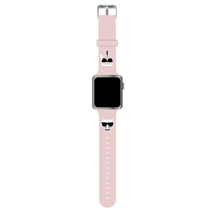 Изображение Karl Lagerfeld Karl and Choupette Watch Strap for 