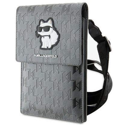 Attēls no Karl Lagerfeld Case KLWBSAKHPCG Handbag - Silver S