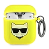 Picture of Karl Lagerfeld KLA2UCHFY AirPods cover żółty|yello