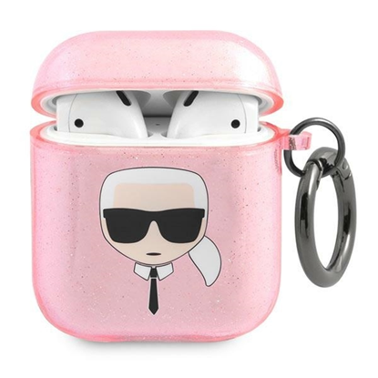 Attēls no Karl Lagerfeld KLA2UKHGP AirPods 1|2  cover różowy