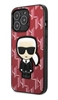 Picture of Karl Lagerfeld Apple iPhone 13 Pro Max Monogram Ikonik Case Red