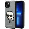 Picture of Karl Lagerfeld Saffiano Karl Head Patch Case - Etui iPhone 14 Plus (srebrny)
