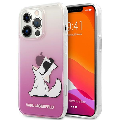 Attēls no Karl Lagerfeld KLHCP14XCFNRCPI Back Case for Apple iPhone 14 Pro Max