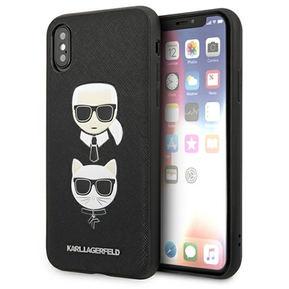 Изображение Karl Lagerfeld KLHCPXSAKICKCBK iPhone X|XS czarny|