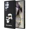 Picture of Karl Lagerfeld 3D Rubber Karl and Choupette Case for Samsung Galaxy S24 Ultra / black