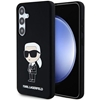 Изображение Karl Lagerfeld Liquid Silicone Ikonik NFT Case for Samsung Galaxy S24+ / black
