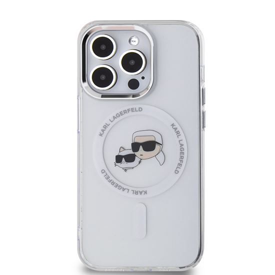 Picture of Karl Lagerfeld IML K&CH Heads Metal Frame MagSafe 
