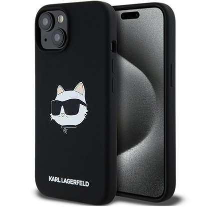 Picture of Karl Lagerfeld KLHMP15MSCHPPLK iPhone 15 Plus | 14