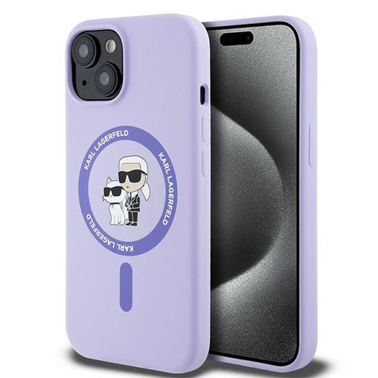 Picture of Karl Lagerfeld KLHMP15SSCMKCRHU iPhone 15 6.1" fio