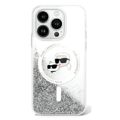 Изображение Karl Lagerfeld case for iPhone 16 6,1" KLHMP16SLGK