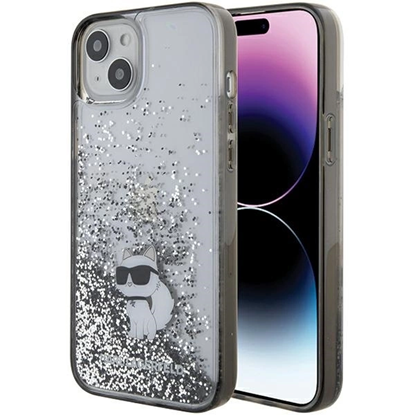 Picture of Karl Lagerfeld Liquid Glitter Choupette case for i