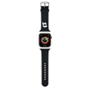 Picture of Karl Lagerfeld Karl Head NFT Watch Strap for Apple Watch 42/44/45/46/49 / black