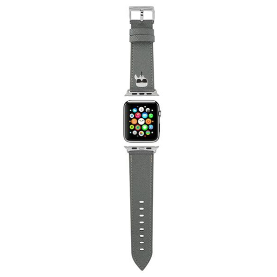Picture of KLAWMOKHG Karl Lagerfeld Karl Head PU Watch Strap 