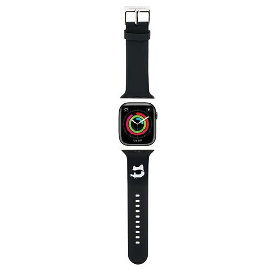 Picture of Karl Lagerfeld 3D Rubber Choupette Head NFT - Pasek do Apple Watch 38/40/41 mm black
